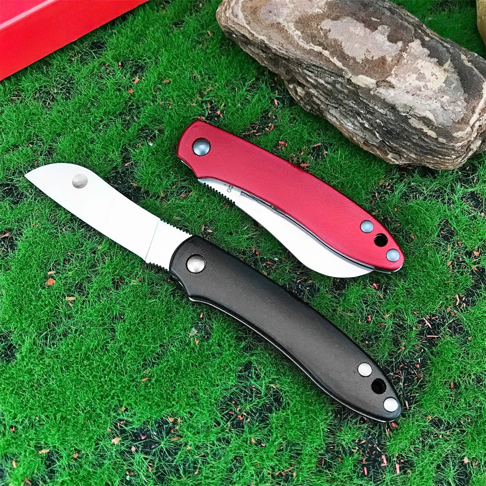 C189 Lightweight Pocket Folding Knife Sharp 440C Blade Nylon Fiber Handle  Camping Fishing Hiking Survival Multi-function Tool