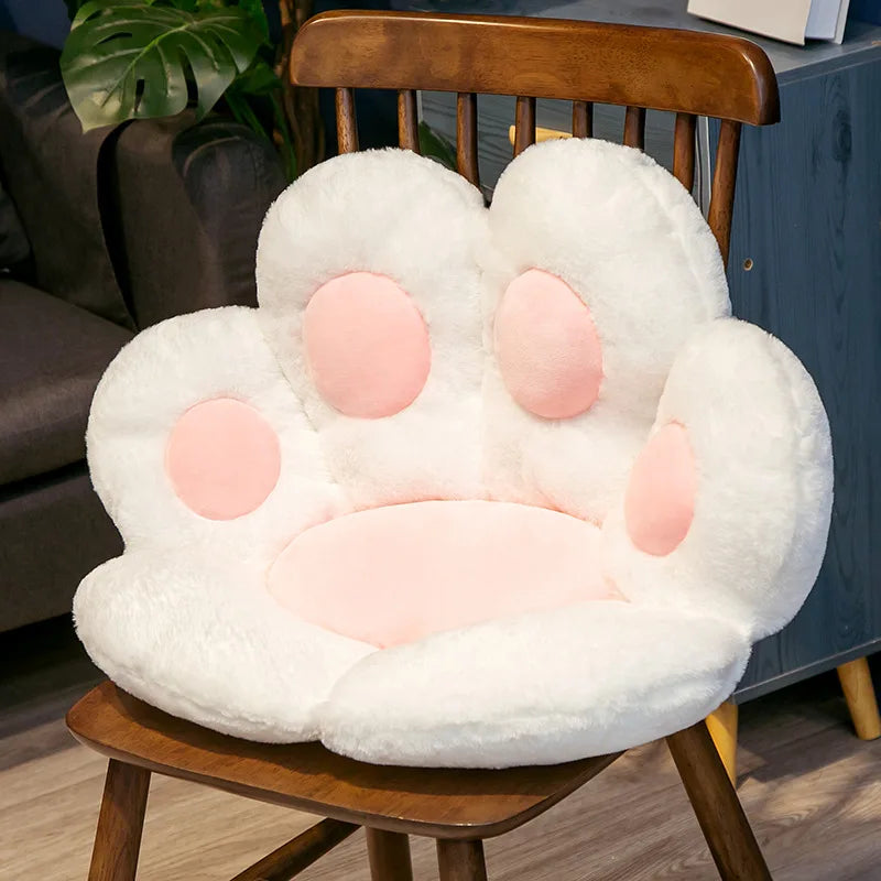 Cat Paw Chair Cushion Lovely Cat Paw CushionCat Paw Shape Chair Cushion Cozy Seat Pad Floor Cushion Seat Pillow